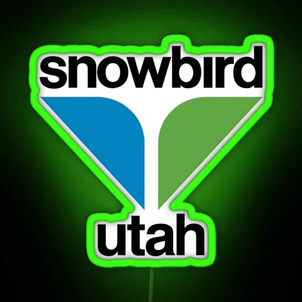 Snowbird Utah RGB Neon Sign