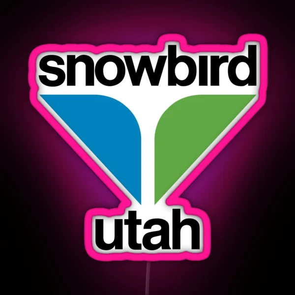 Snowbird Utah RGB Neon Sign