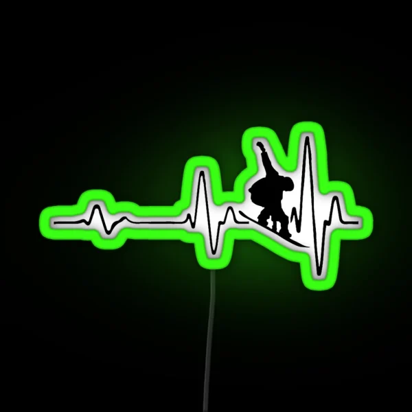 Snowboard Life RGB Neon Sign
