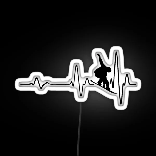 Snowboard Life RGB Neon Sign