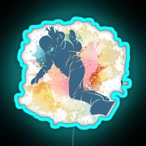 Snowboarding Gifts Women Snowboard Girl Snowboarder RGB Neon Sign