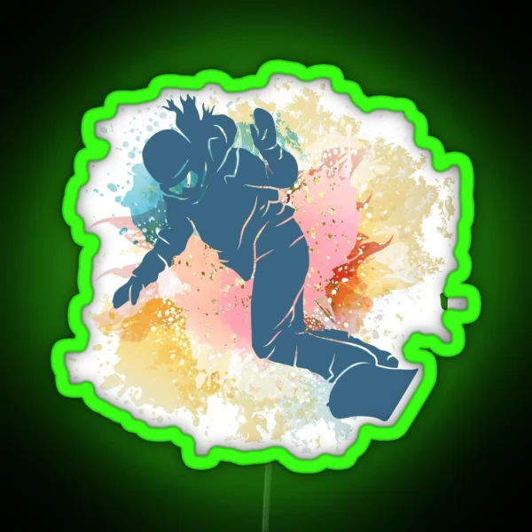 Snowboarding Gifts Women Snowboard Girl Snowboarder RGB Neon Sign