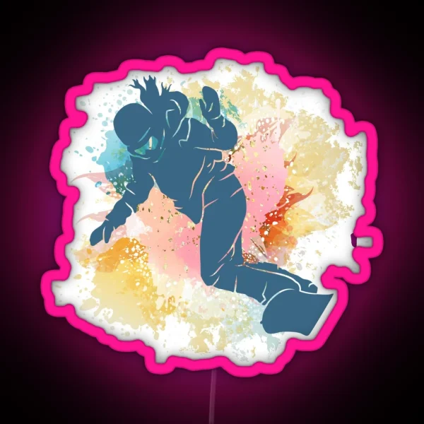 Snowboarding Gifts Women Snowboard Girl Snowboarder RGB Neon Sign