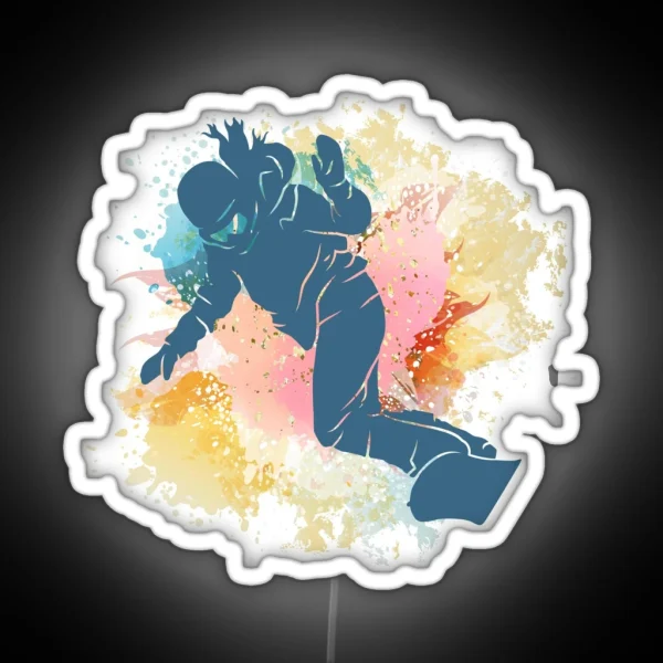 Snowboarding Gifts Women Snowboard Girl Snowboarder RGB Neon Sign