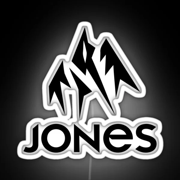 Snowboarding Pioneer Jones RGB Neon Sign