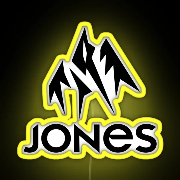 Snowboarding Pioneer Jones RGB Neon Sign
