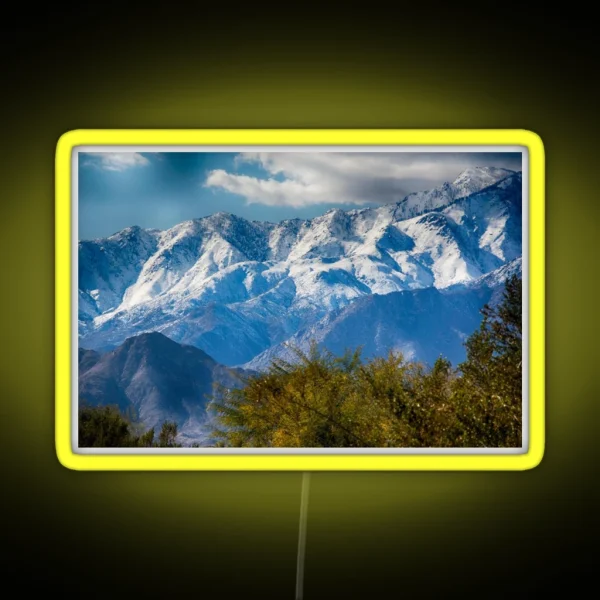 Snowy Sierras RGB Neon Sign