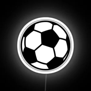 SOCCER BALL RGB Neon Sign