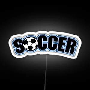 Soccer RGB Neon Sign