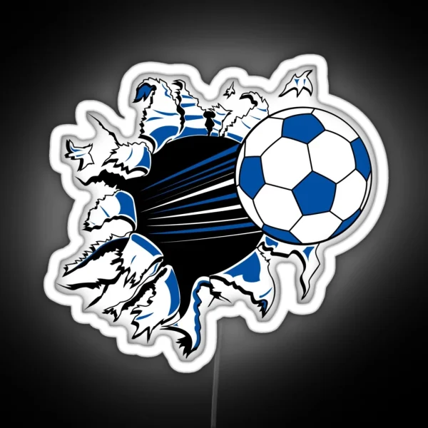 Soccer RGB Neon Sign