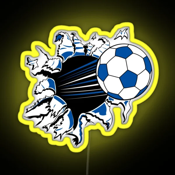 Soccer RGB Neon Sign