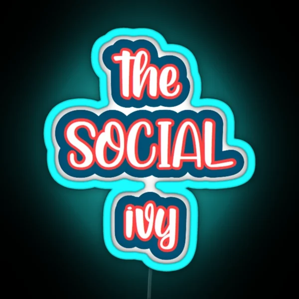 Social Ivy RGB Neon Sign