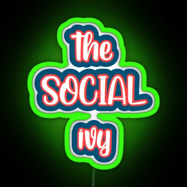 Social Ivy RGB Neon Sign