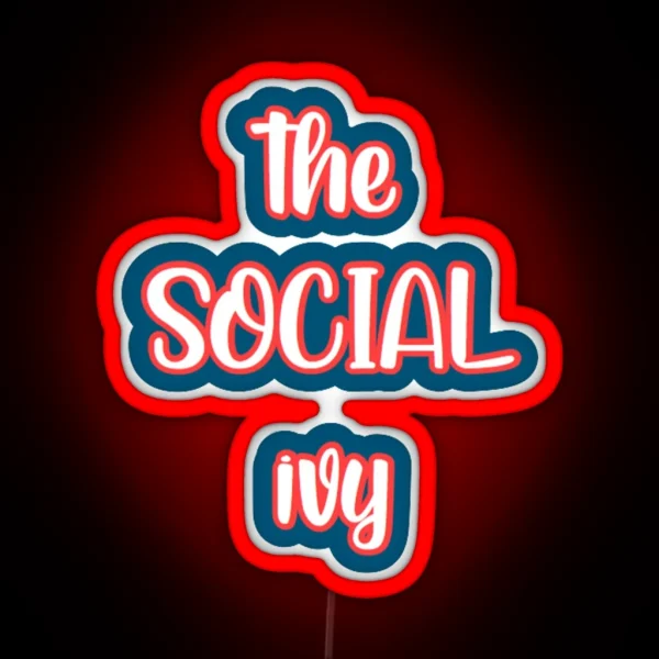 Social Ivy RGB Neon Sign