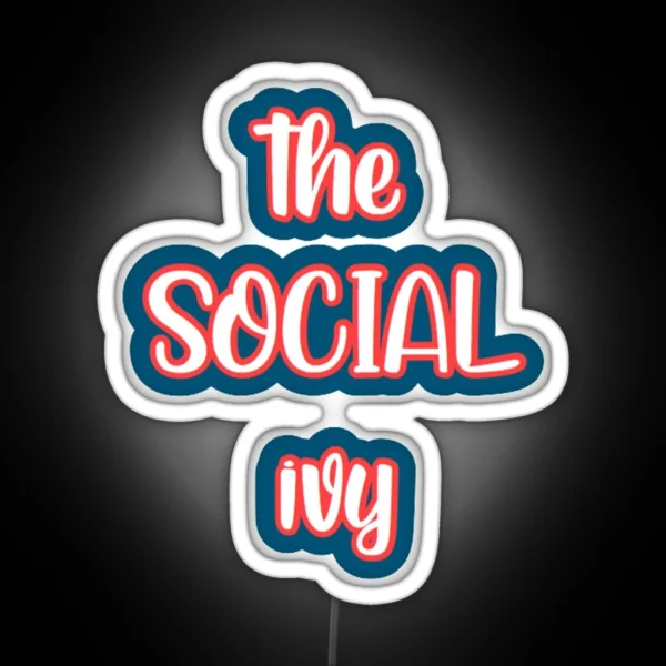 Social Ivy RGB Neon Sign