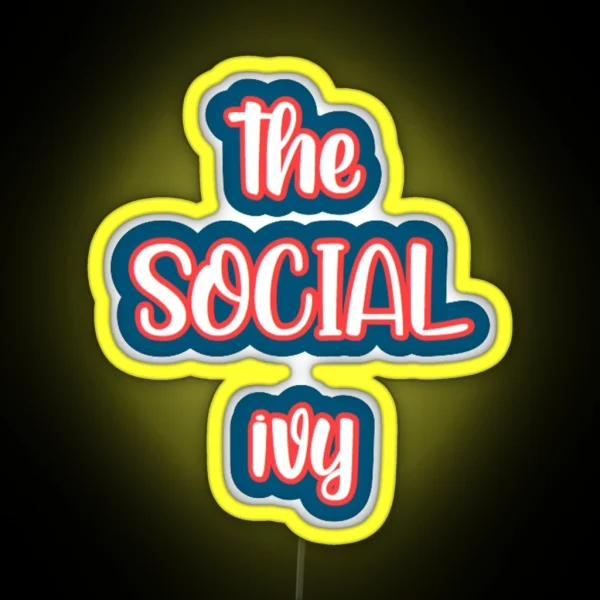 Social Ivy RGB Neon Sign