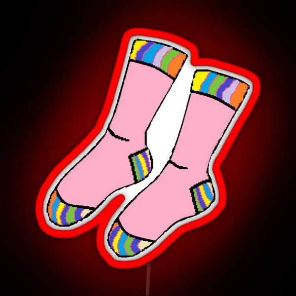 Sock Knitters Unite RGB Neon Sign