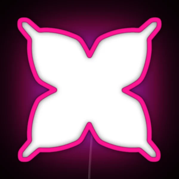 Soifon Suifeng S Butterfly Mark White RGB Neon Sign