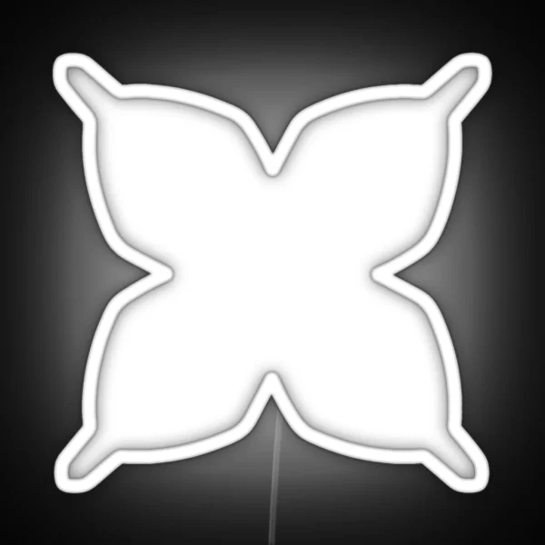 Soifon Suifeng S Butterfly Mark White RGB Neon Sign