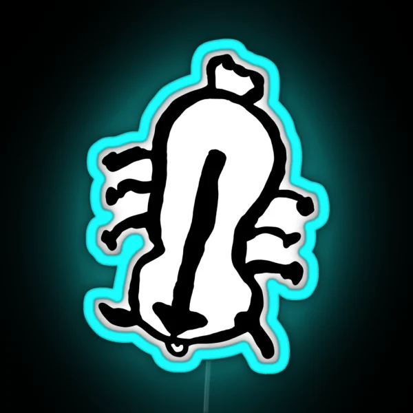 Sokka S Appa Drawing Led RGB Neon Sign