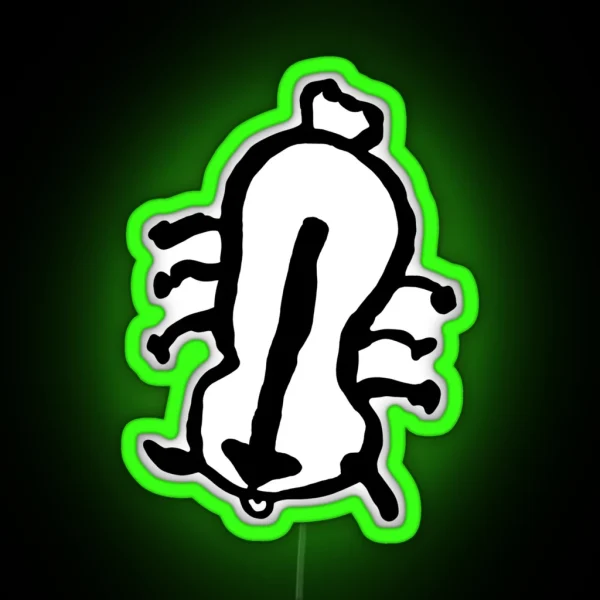 Sokka S Appa Drawing Led RGB Neon Sign