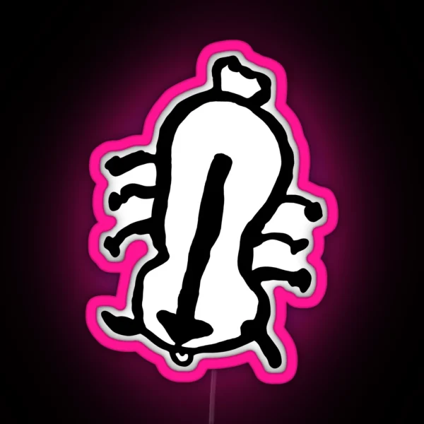 Sokka S Appa Drawing Led RGB Neon Sign
