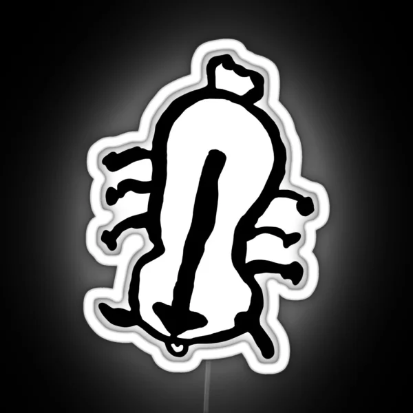 Sokka S Appa Drawing Led RGB Neon Sign