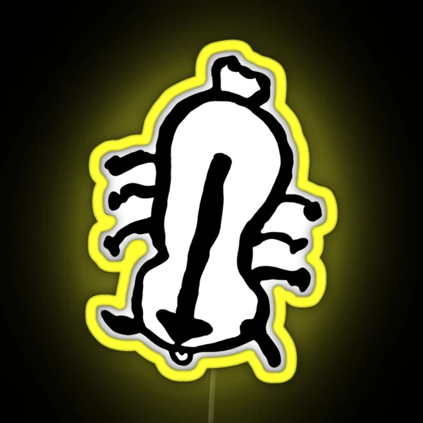 Sokka S Appa Drawing Led RGB Neon Sign