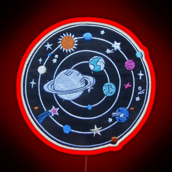 Solar System Led RGB Neon Sign