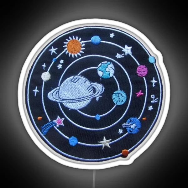 Solar System Led RGB Neon Sign