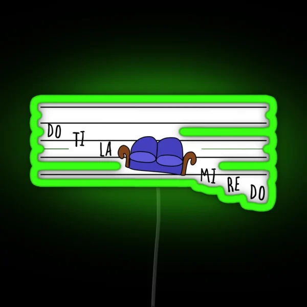 Solfege Pun RGB Neon Sign