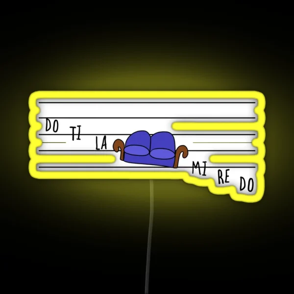 Solfege Pun RGB Neon Sign