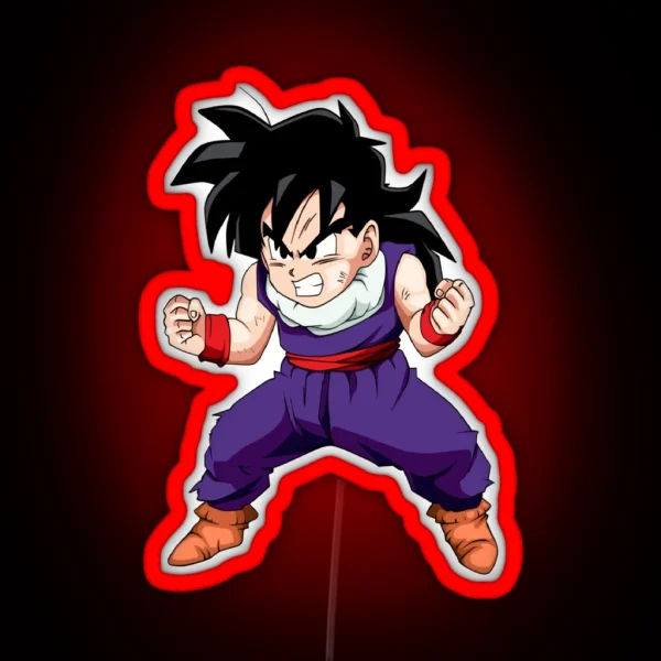 Son Gohan RGB Neon Sign