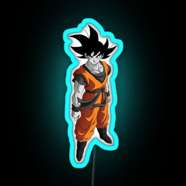 Son Goku DBS Broly RGB Neon Sign