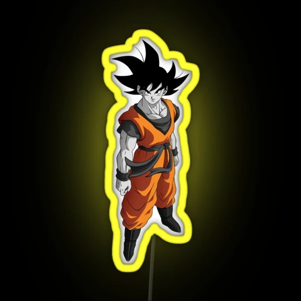 Son Goku DBS Broly RGB Neon Sign