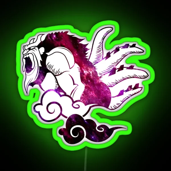 Son Goku Yonbi RGB Neon Sign