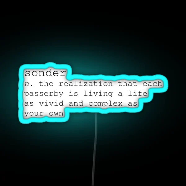 Sonder RGB Neon Sign