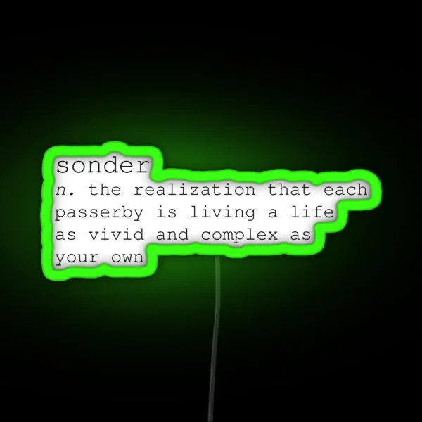 Sonder RGB Neon Sign
