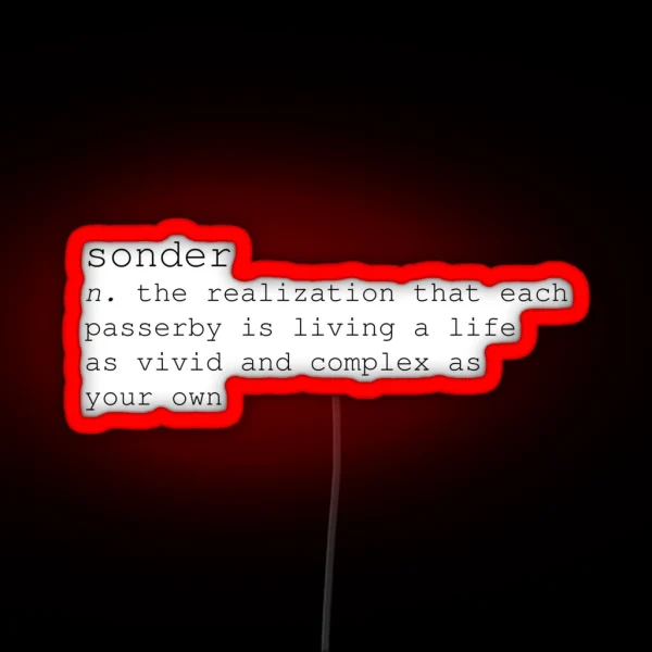 Sonder RGB Neon Sign