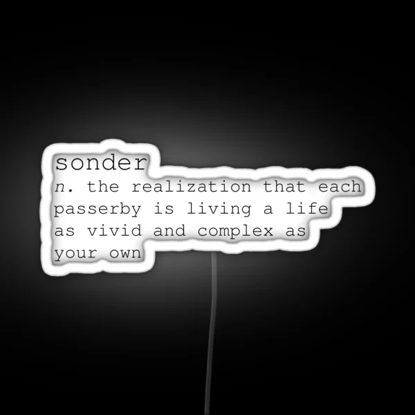 Sonder RGB Neon Sign