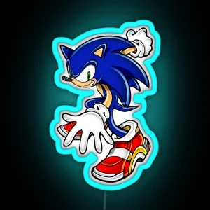 Sonic Sonic Adventure 2 RGB Neon Sign