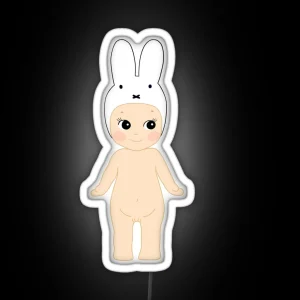 Sonny Angel Bunny Baby RGB Neon Sign