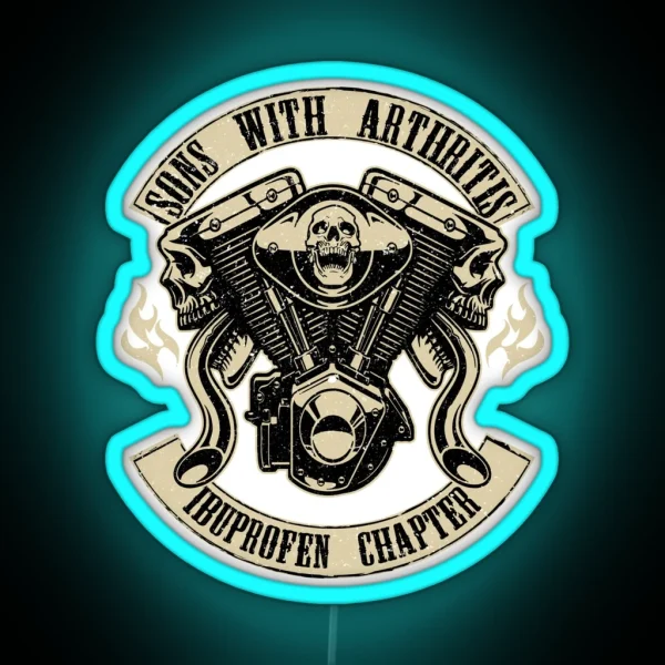 Sons With Arthritis Ibuprofen Chapter RGB Neon Sign