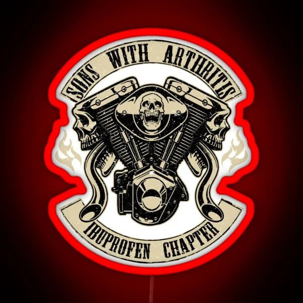 Sons With Arthritis Ibuprofen Chapter RGB Neon Sign