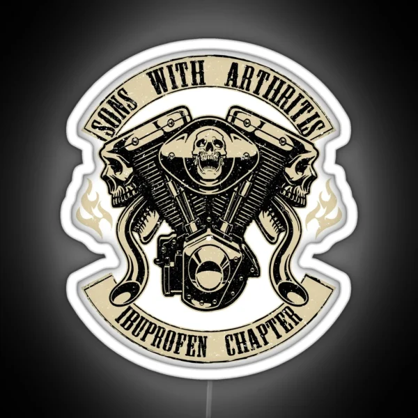 Sons With Arthritis Ibuprofen Chapter RGB Neon Sign