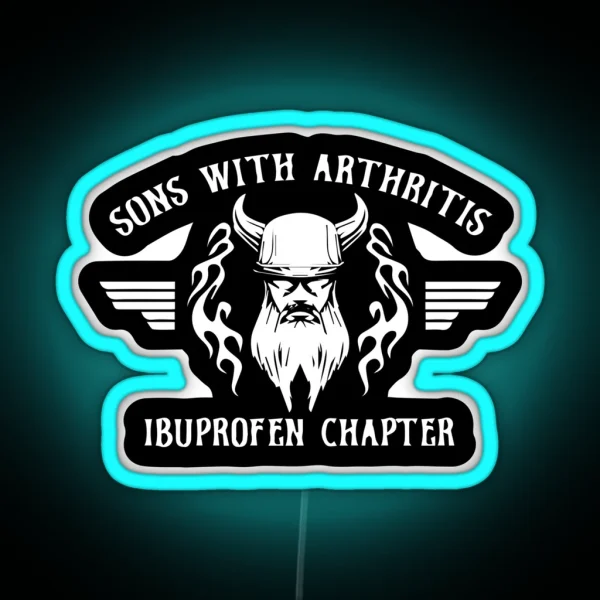 Sons With Arthritis Ibuprofen Chapter RGB Neon Sign