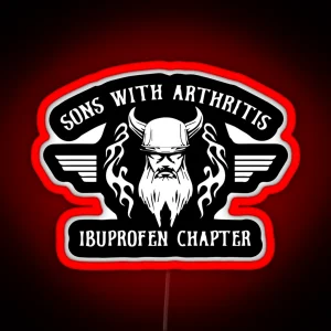 Sons With Arthritis Ibuprofen Chapter RGB Neon Sign