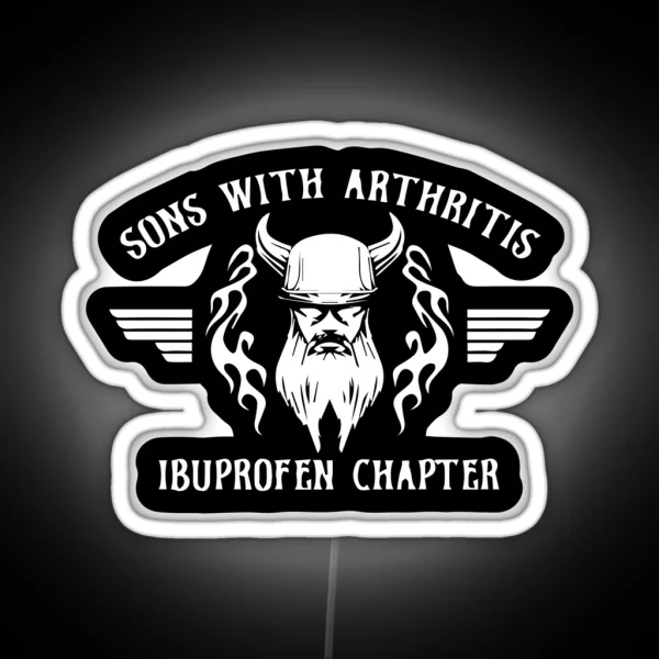 Sons With Arthritis Ibuprofen Chapter RGB Neon Sign