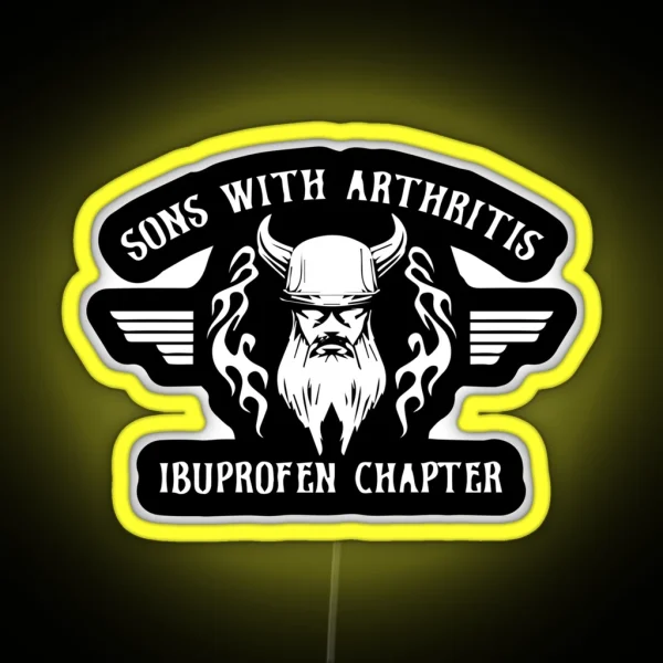 Sons With Arthritis Ibuprofen Chapter RGB Neon Sign
