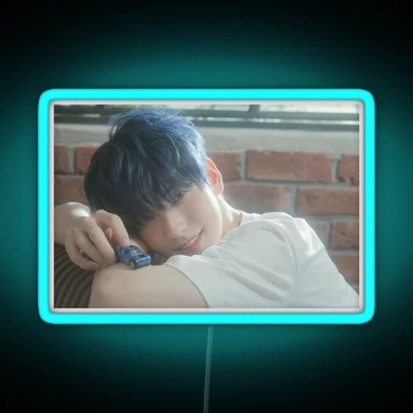 SOOBIN KNIGHT TXT RGB Neon Sign